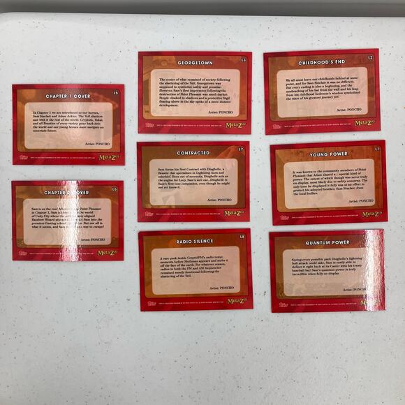 Topps MetaZoo Cryptid Nation Cover Georgetown Mixed Lot Of 8 Trading Card Bundle - Picture 2 of 7